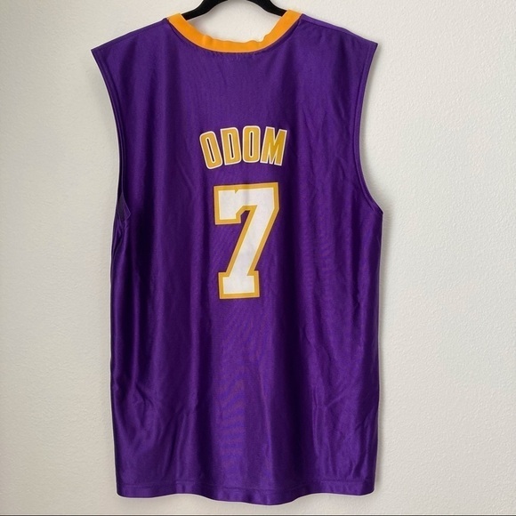 Purple Lakers Lamar Odom Jersey | Size L - Picture 2 of 3